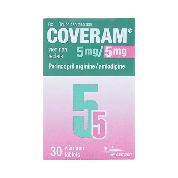 Thuốc Coveram 5Mg/5Mg Trị Tăng Huyết Áp