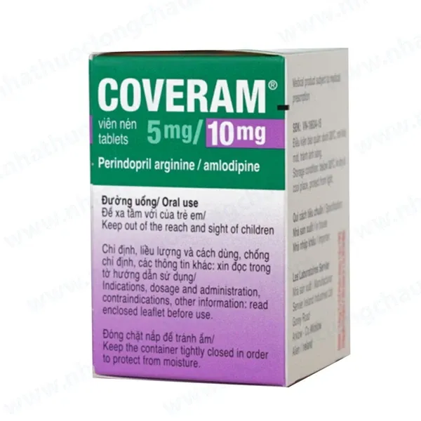 Thuốc Coveram 5Mg/10Mg Trị Tăng Huyết Áp