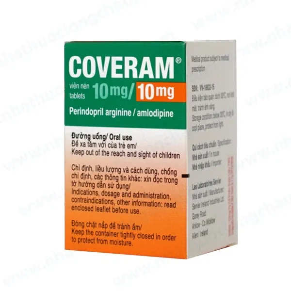 Thuốc Coveram 10Mg/10Mg Trị Tăng Huyết Áp