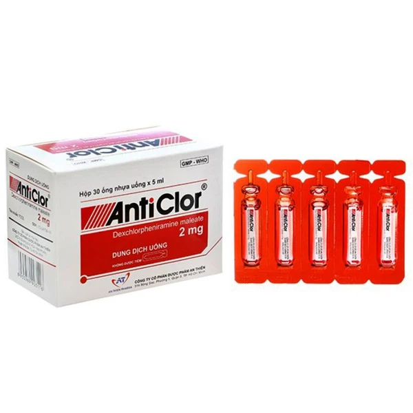 Anticlor 2Mg An Thiên 30 Ống X5Ml